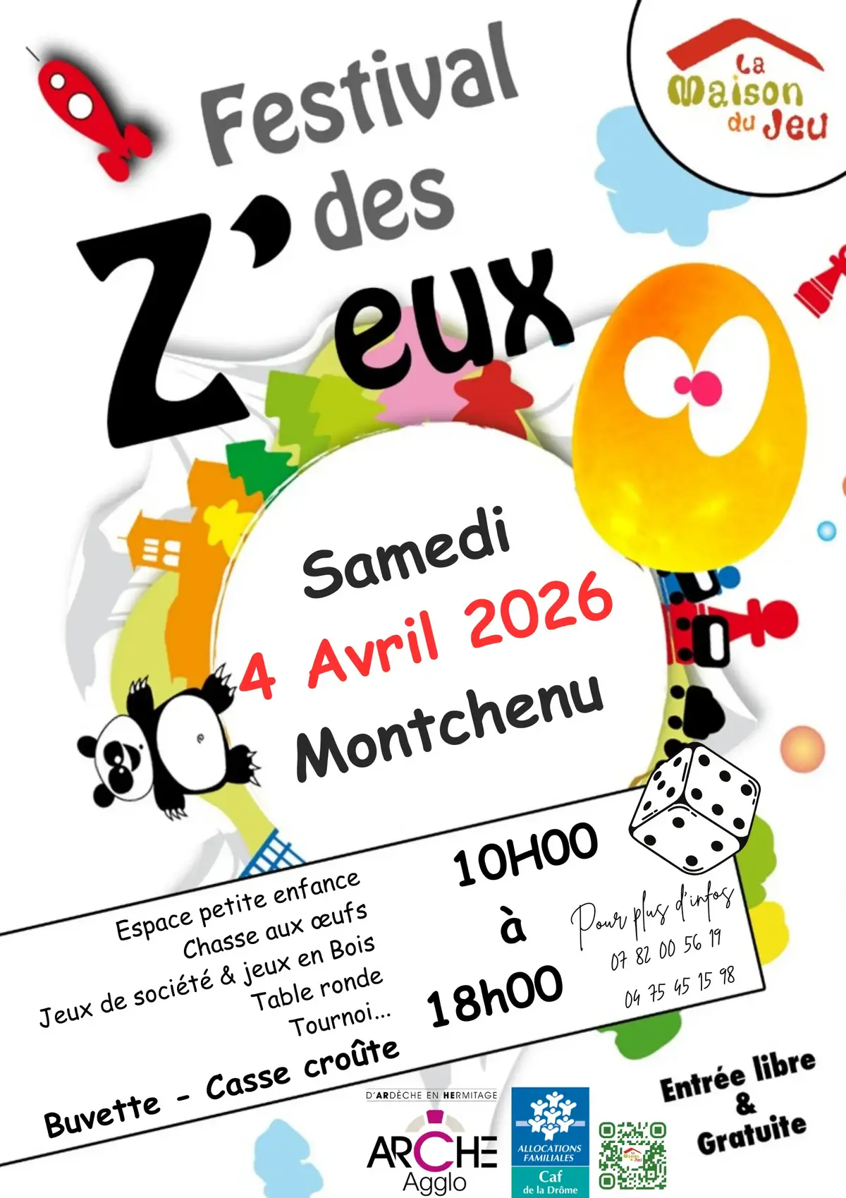 Official poster Festival des Z'eux 2026