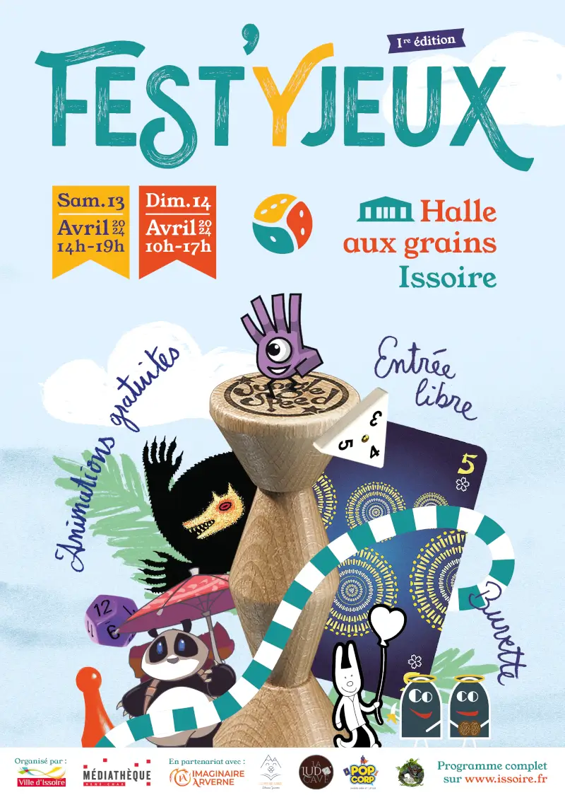 Affiche officielle Fest'yjeux 2024