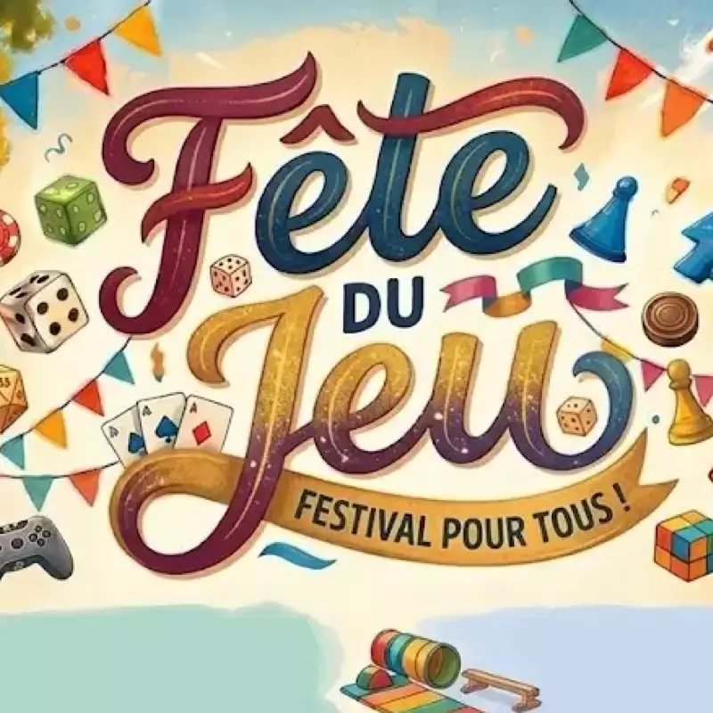 Logo Fête du Jeu (en Brionnais) 2026