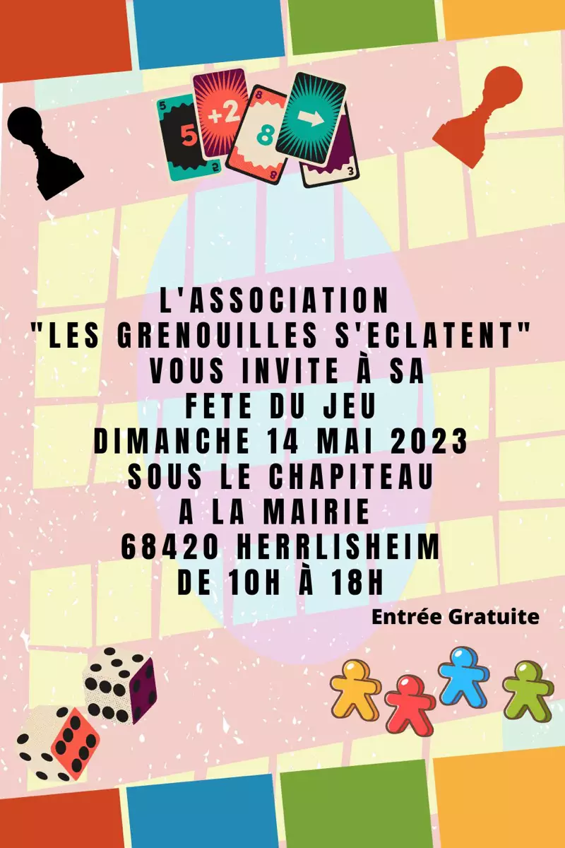 Affiche officielle LudiGrenouilles 2023