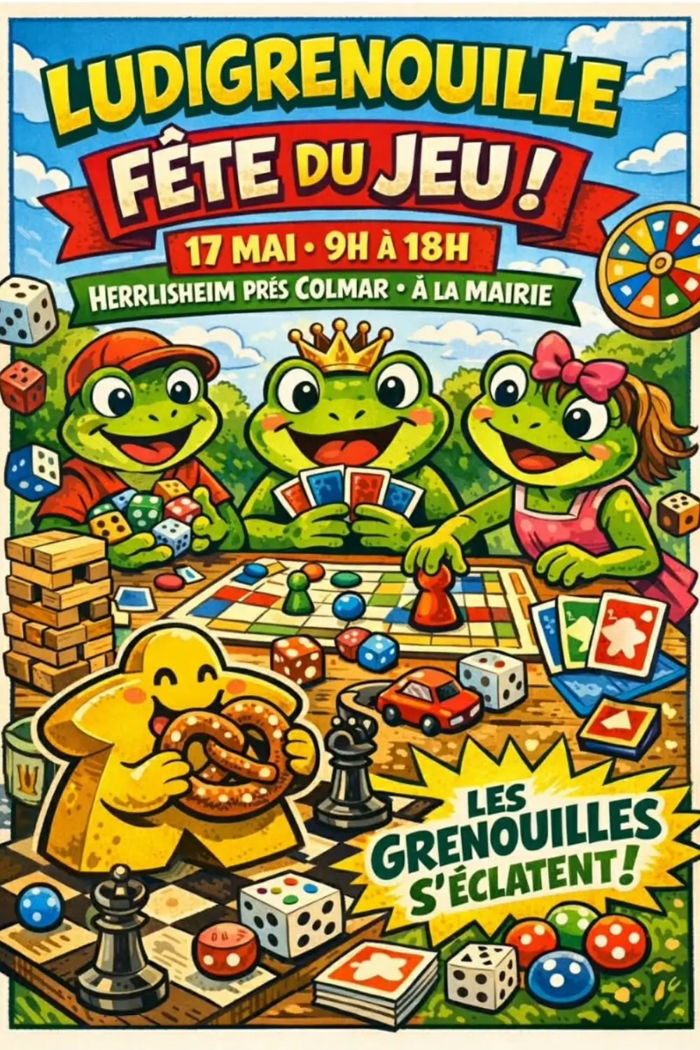 Official poster LudiGrenouilles 2026