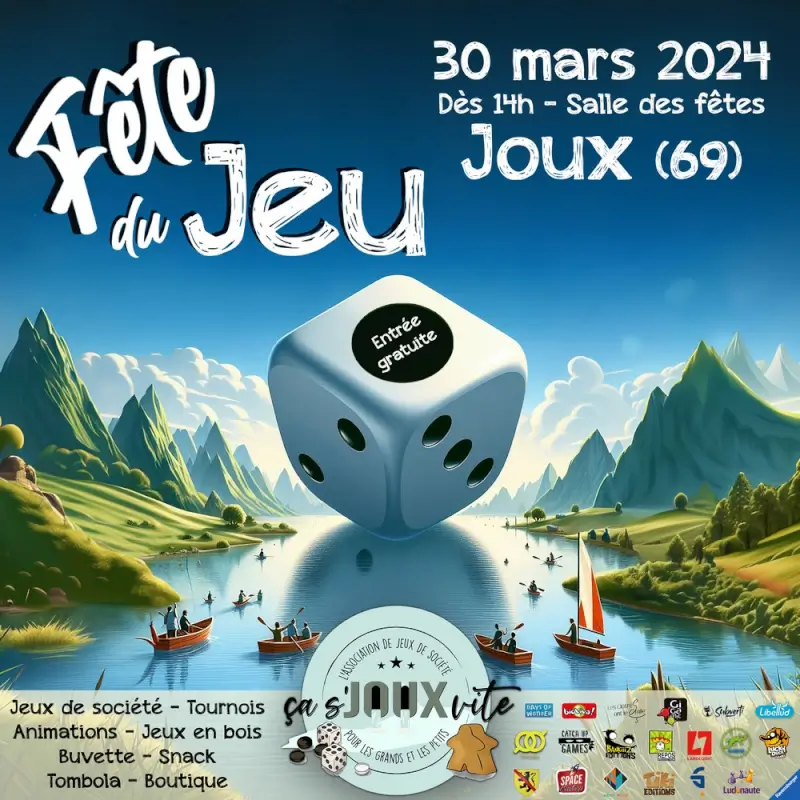 Affiche officielle Fête du Jeu 2024