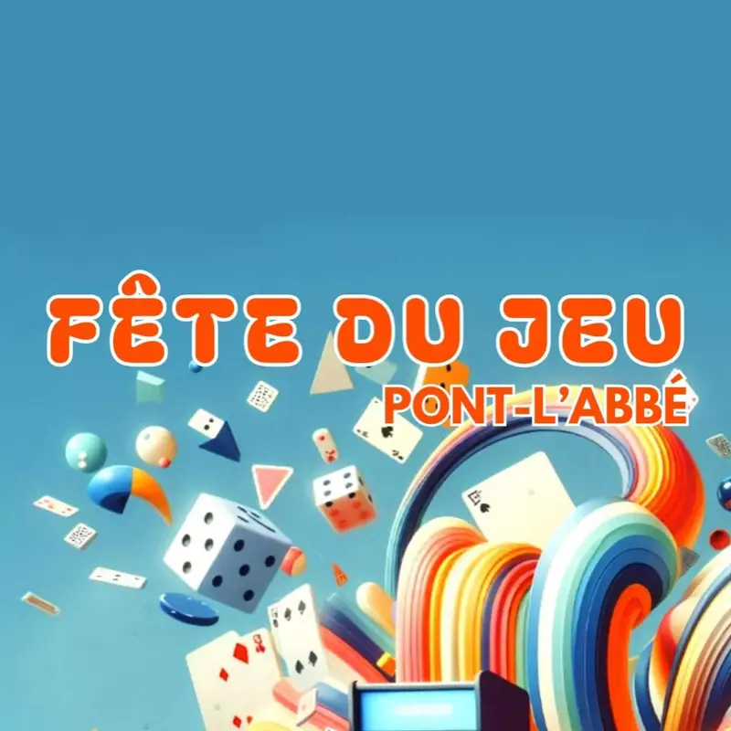 Logo Fête du Jeu de Pont-l'Abbé 2025