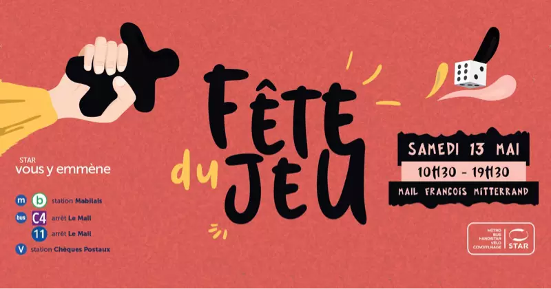 Affiche officielle Fête du Jeu 2023