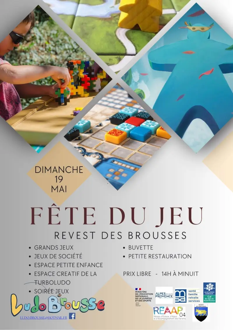 Official poster Fête du jeu 2024