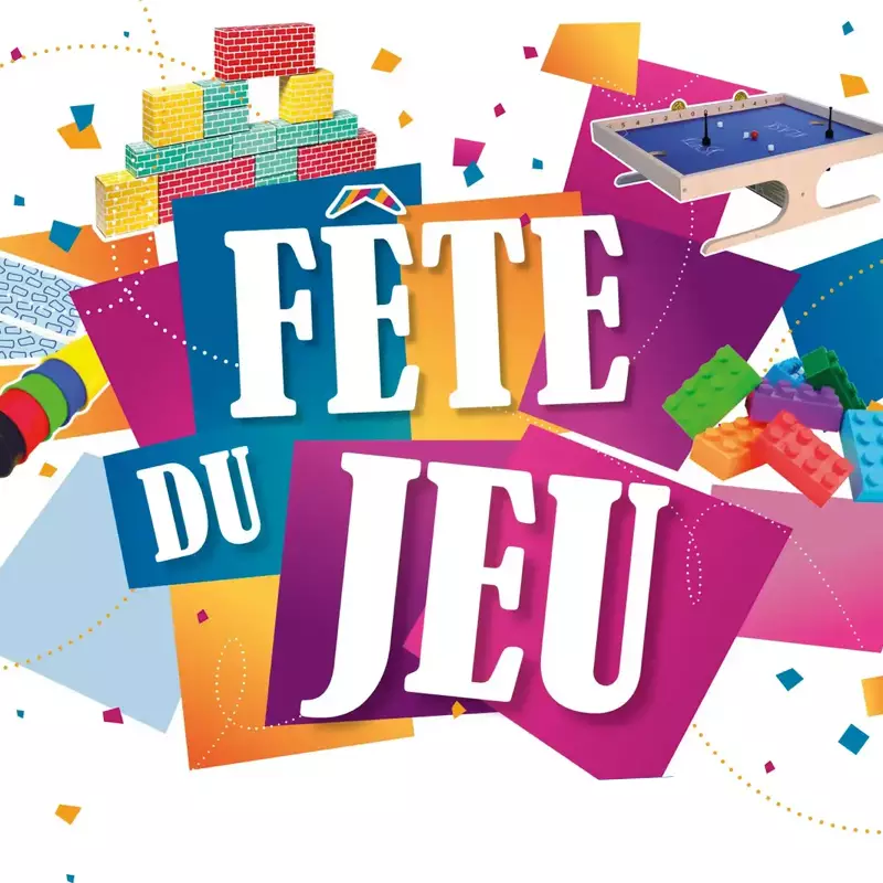 Logo Fête du jeu de Salaise-sur-Sanne 2025
