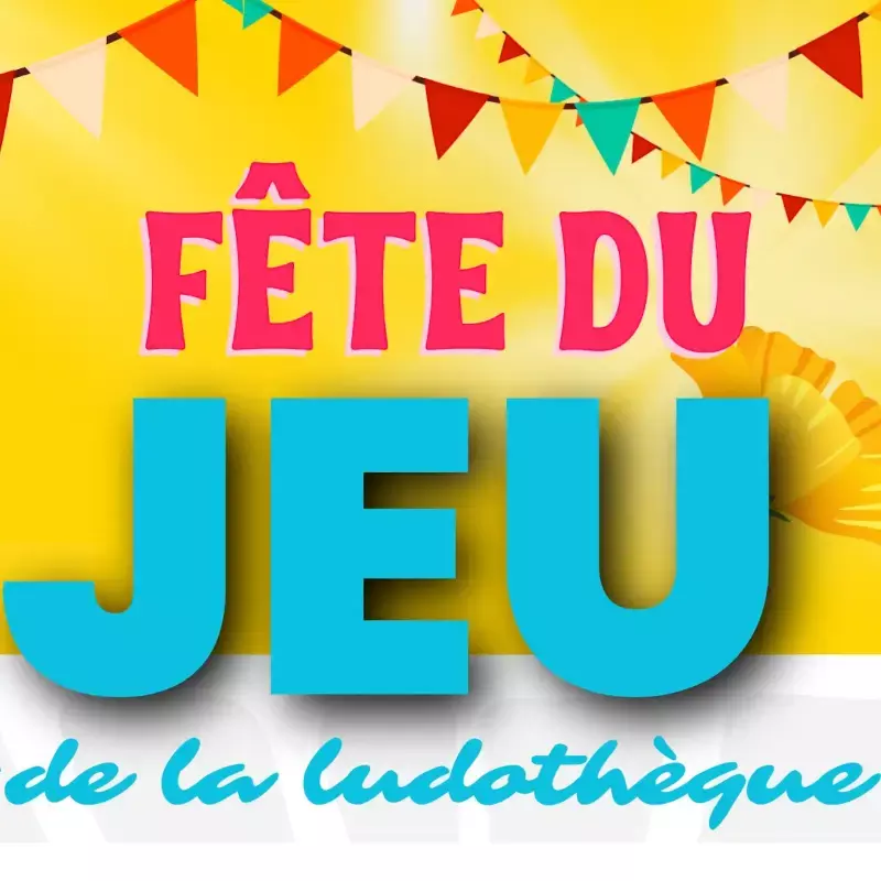 Logo Fête du jeu de Saint-Yrieix 2025