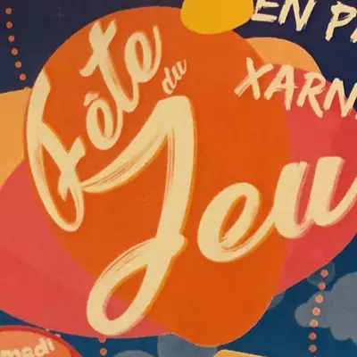 Logo Fête du jeu en pays xarnegu 2025