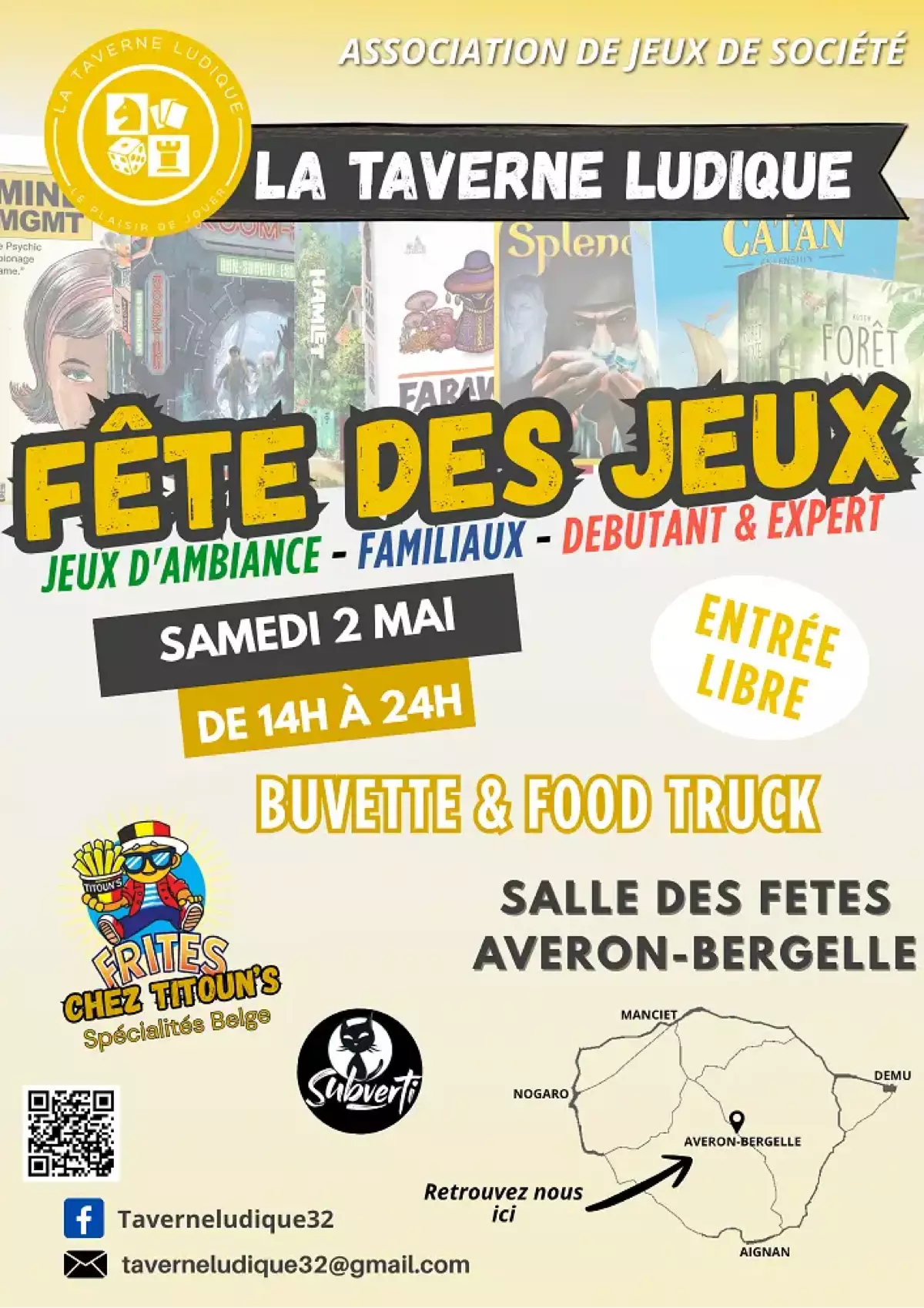 Official poster Fête des jeux 2026