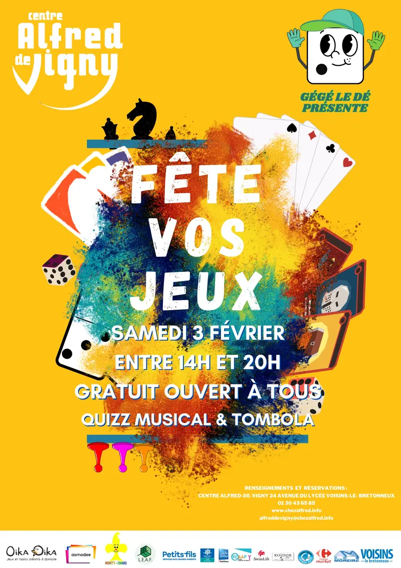 Official poster Fête vos jeux 2024
