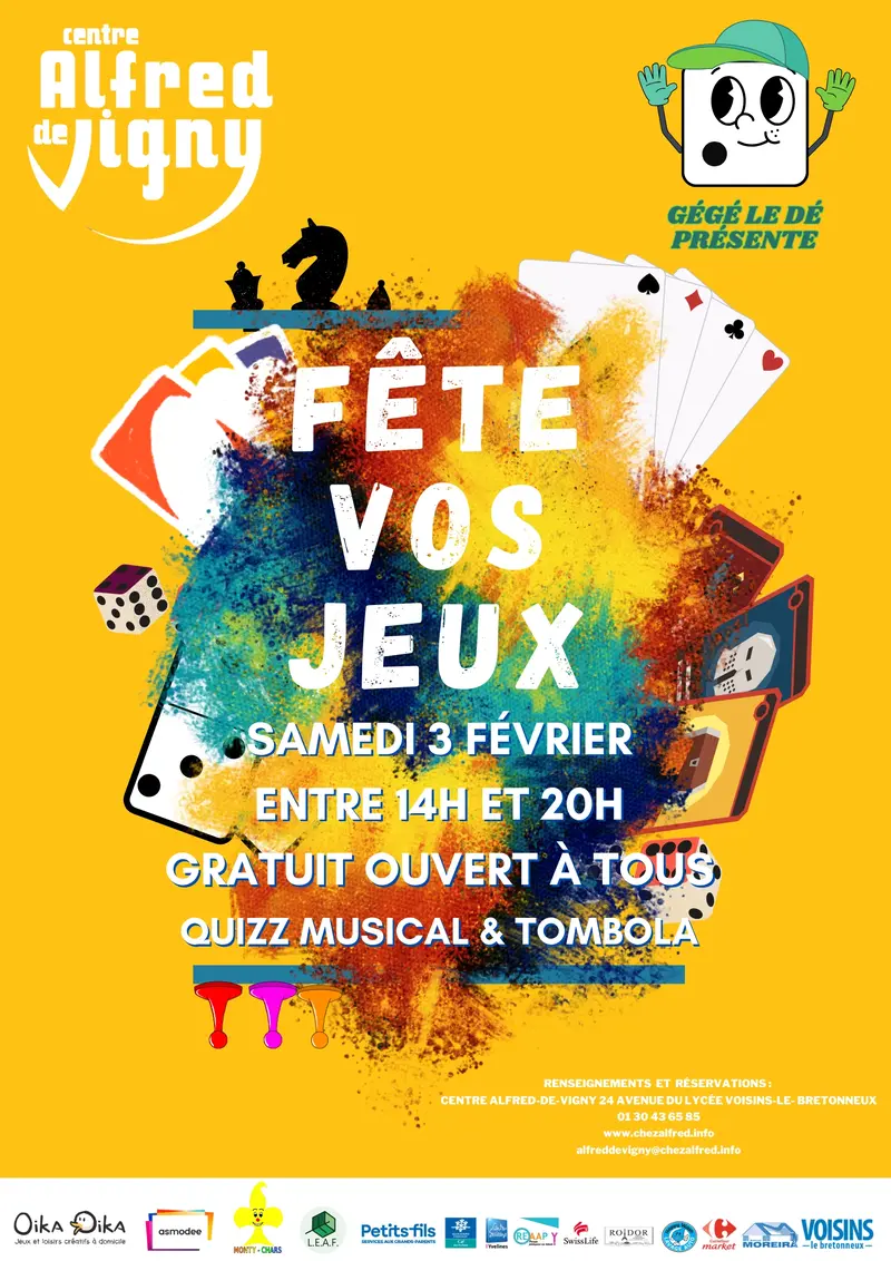 Affiche officielle Fête vos jeux 2024