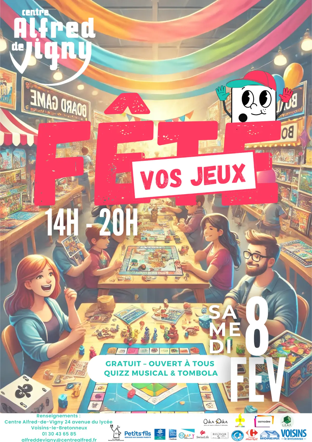 Affiche officielle Fête vos jeux 2025