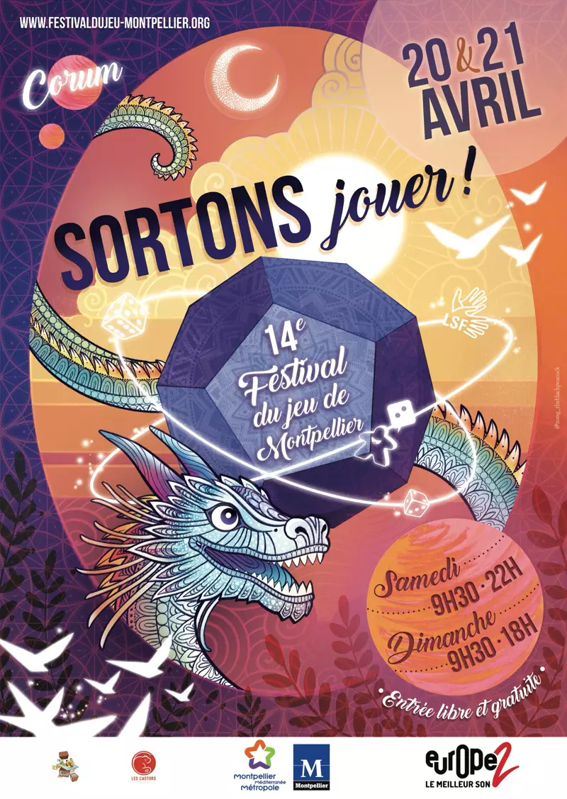 Official poster Sortons jouer ! 2024