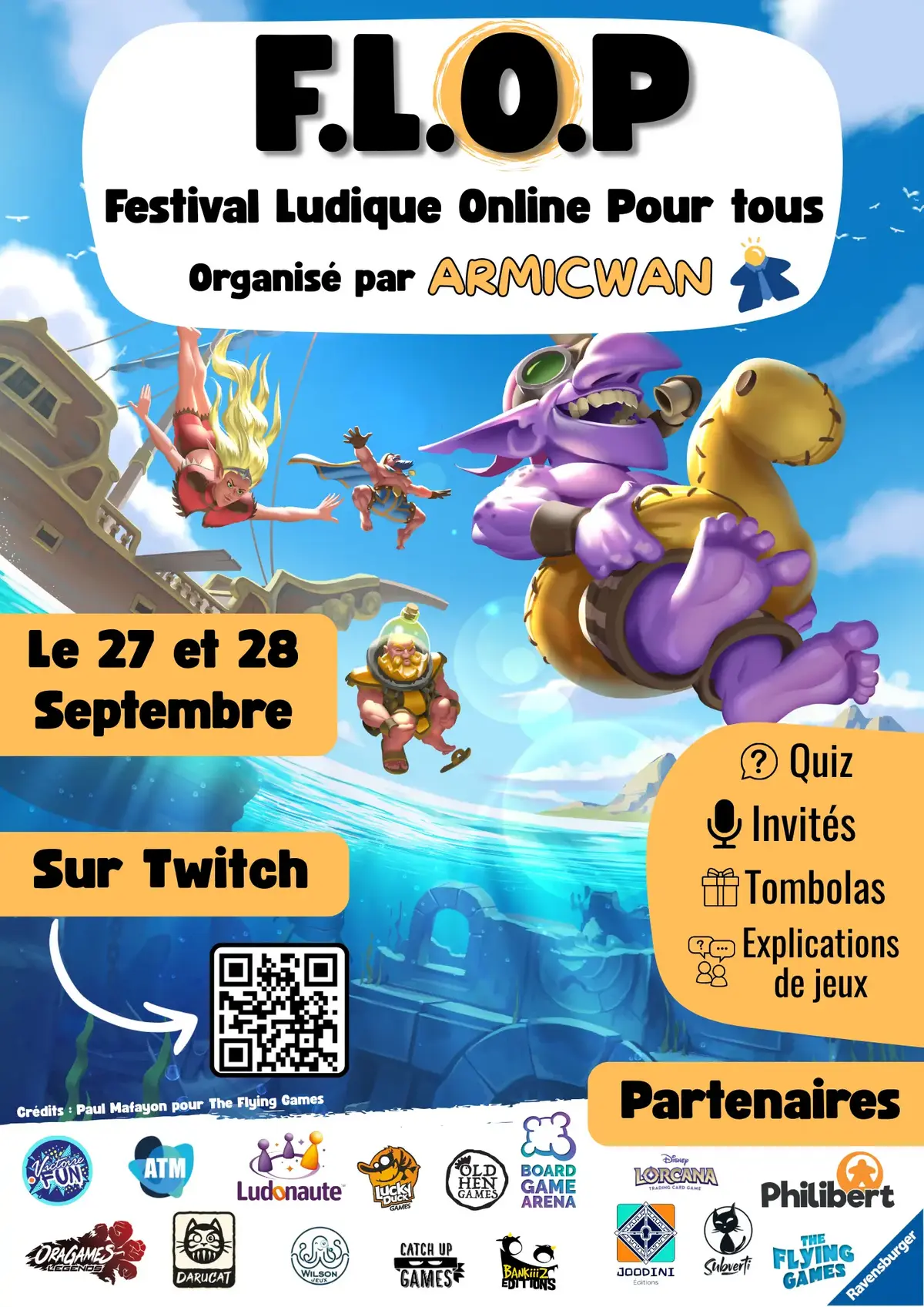 Affiche officielle FLOP 2025