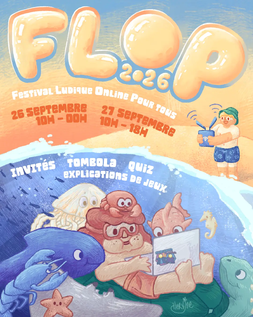 Affiche officielle FLOP 2026