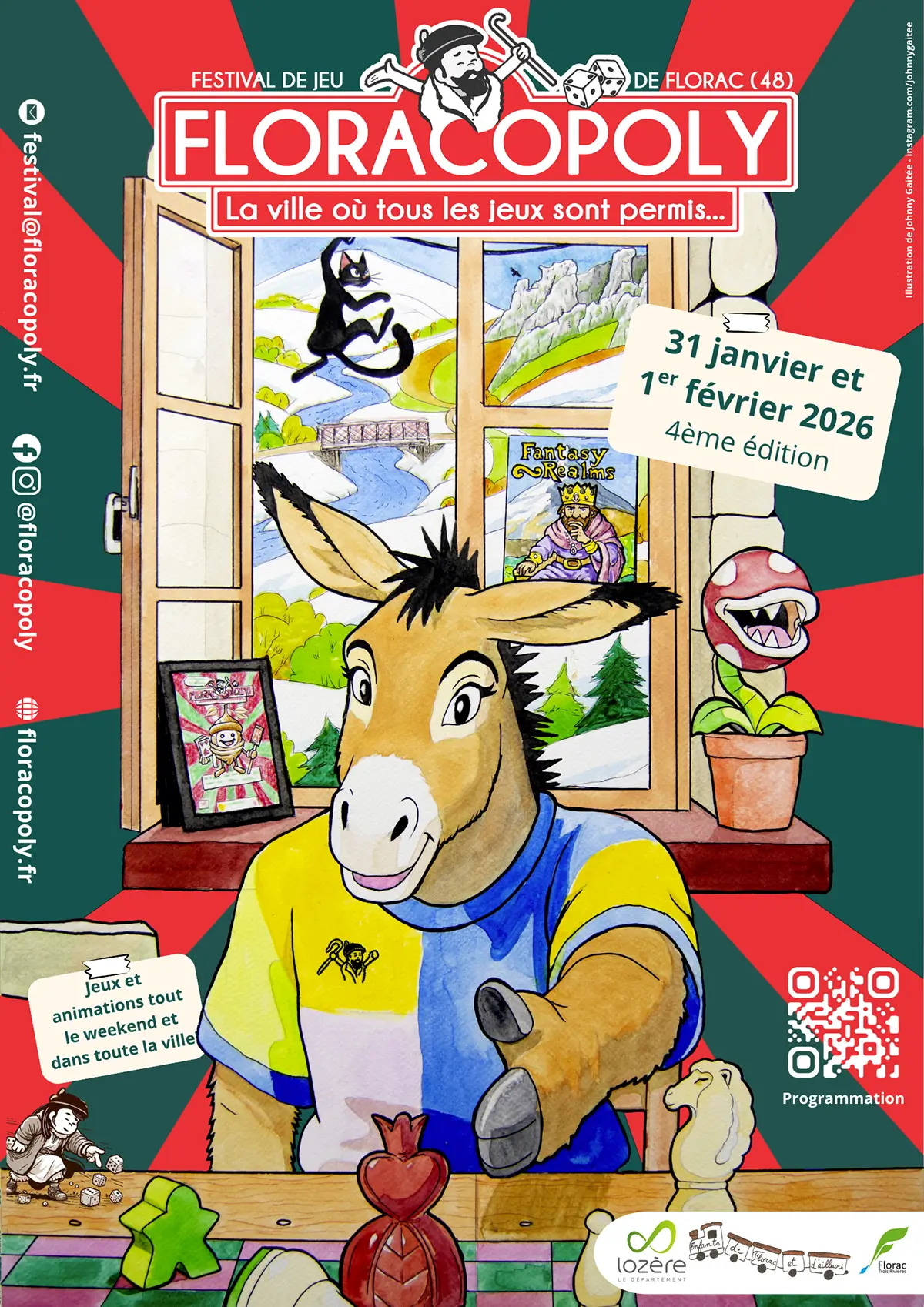 Affiche officielle Floracopoly 2026