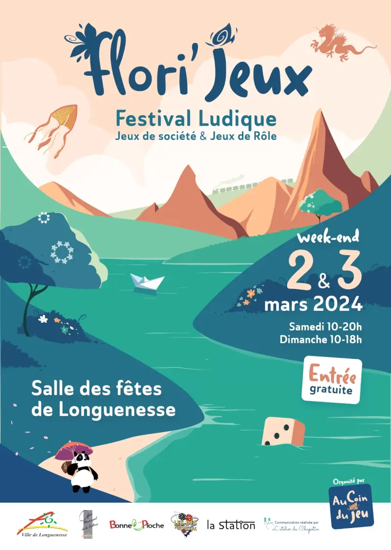 Official poster Flori'Jeux 2024