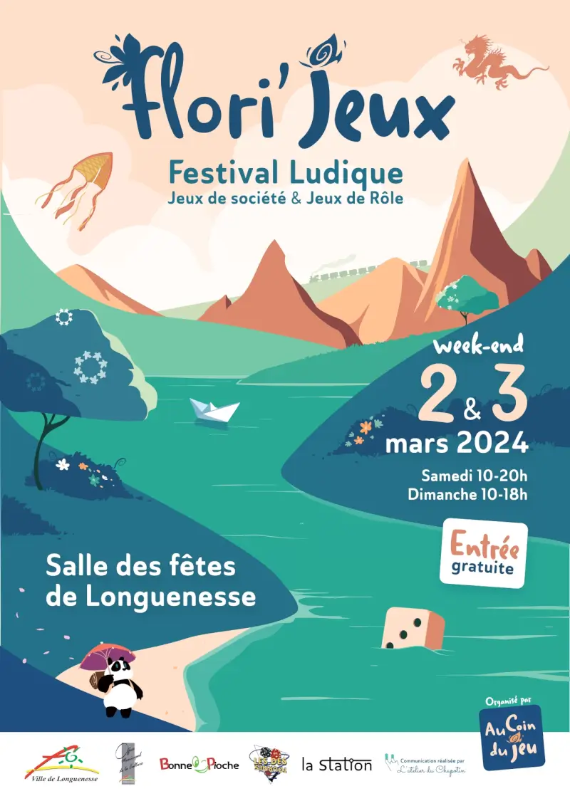 Affiche officielle Flori'Jeux 2024
