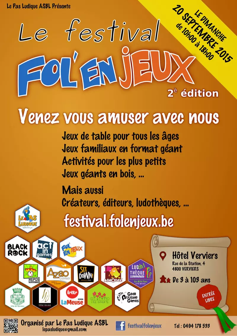 Affiche officielle Fol'enjeux 2015