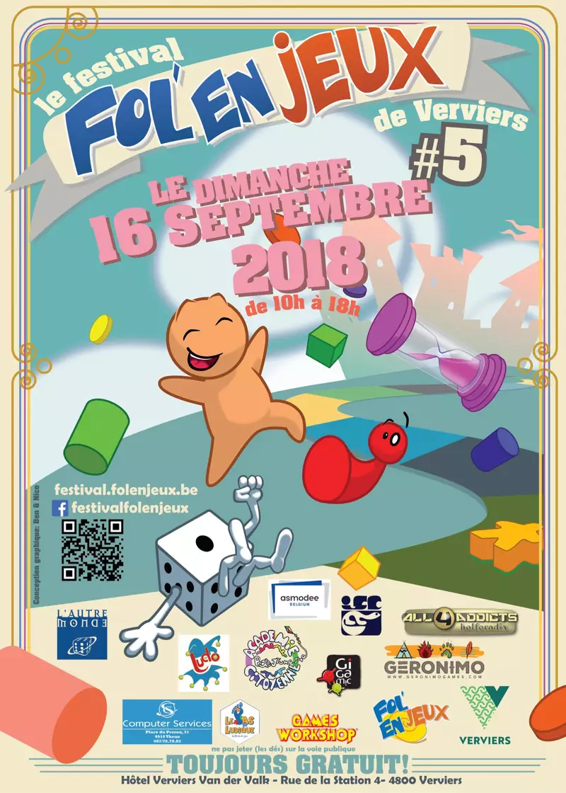Affiche officielle Fol'enjeux 2018