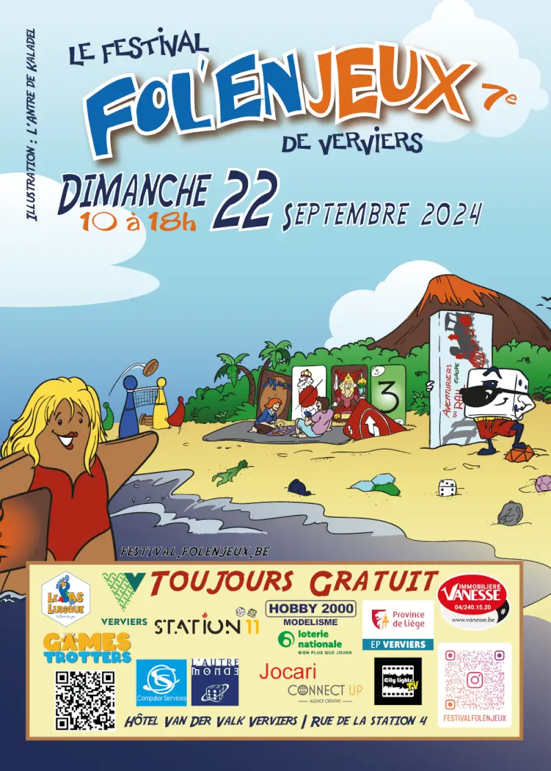 Affiche officielle Fol'enjeux 2024