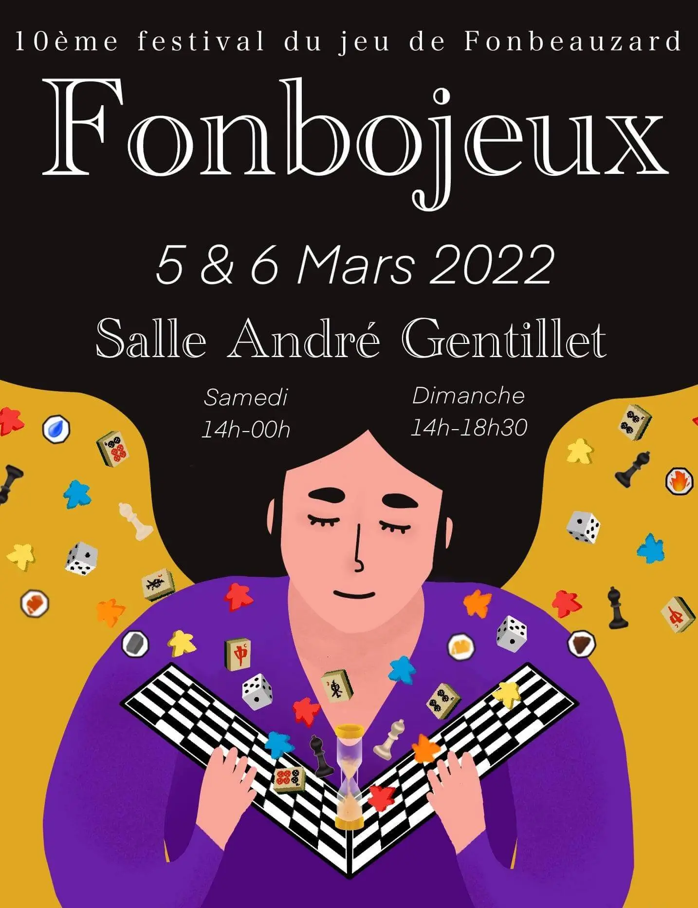 Affiche officielle Fonbojeux 2022