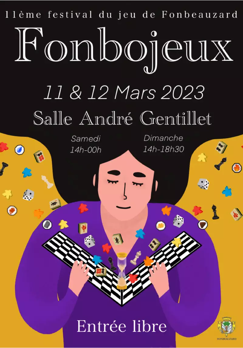 Affiche officielle Fonbojeux 2023