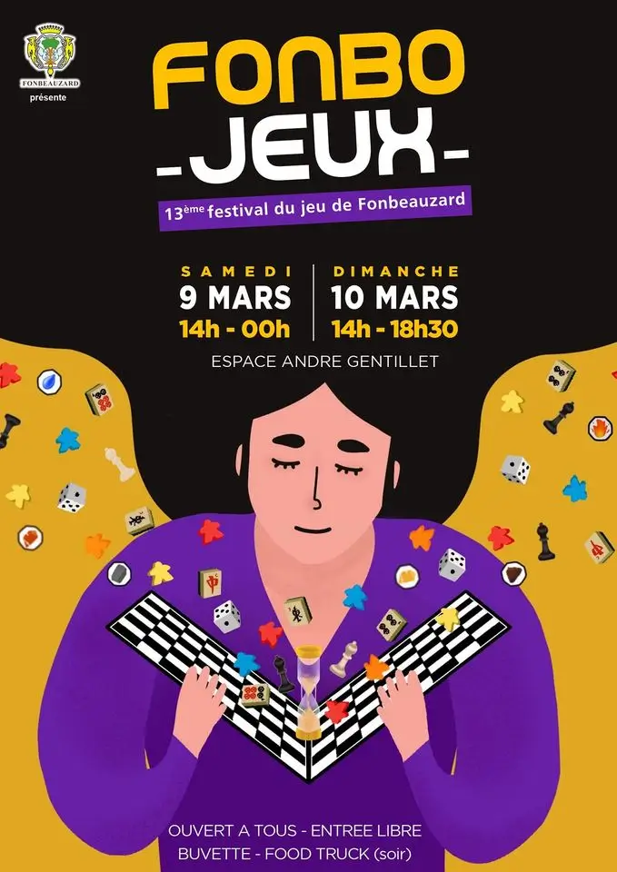 Affiche officielle Fonbojeux 2024