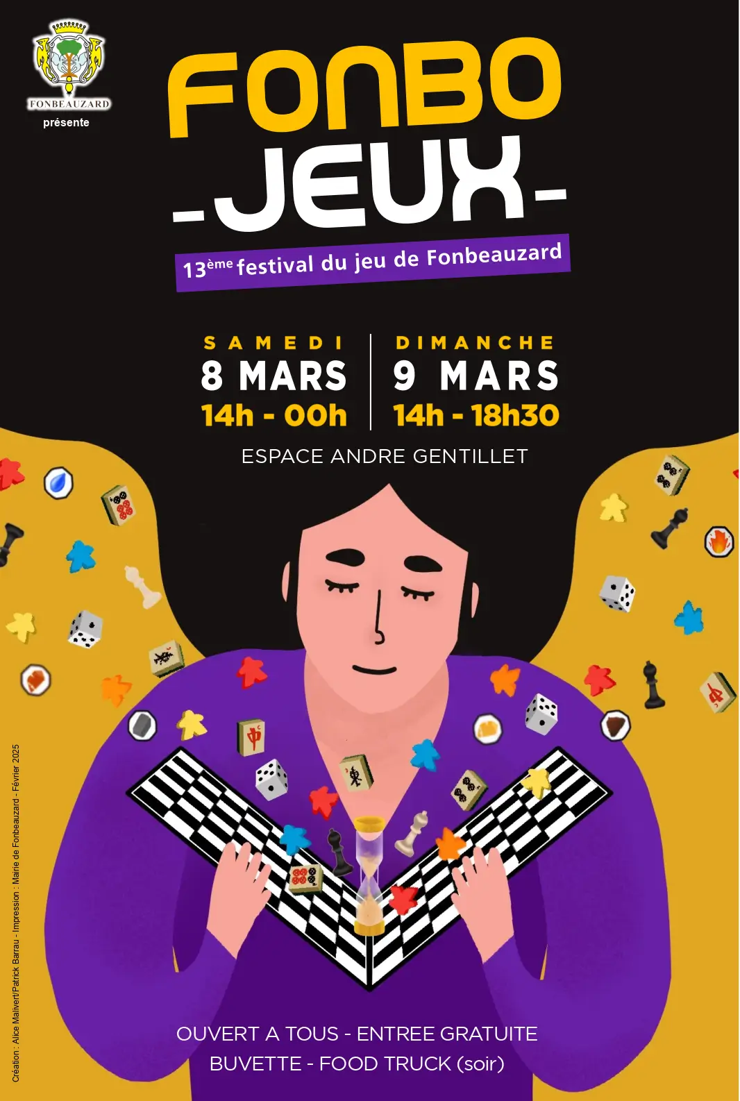 Affiche officielle Fonbojeux 2025