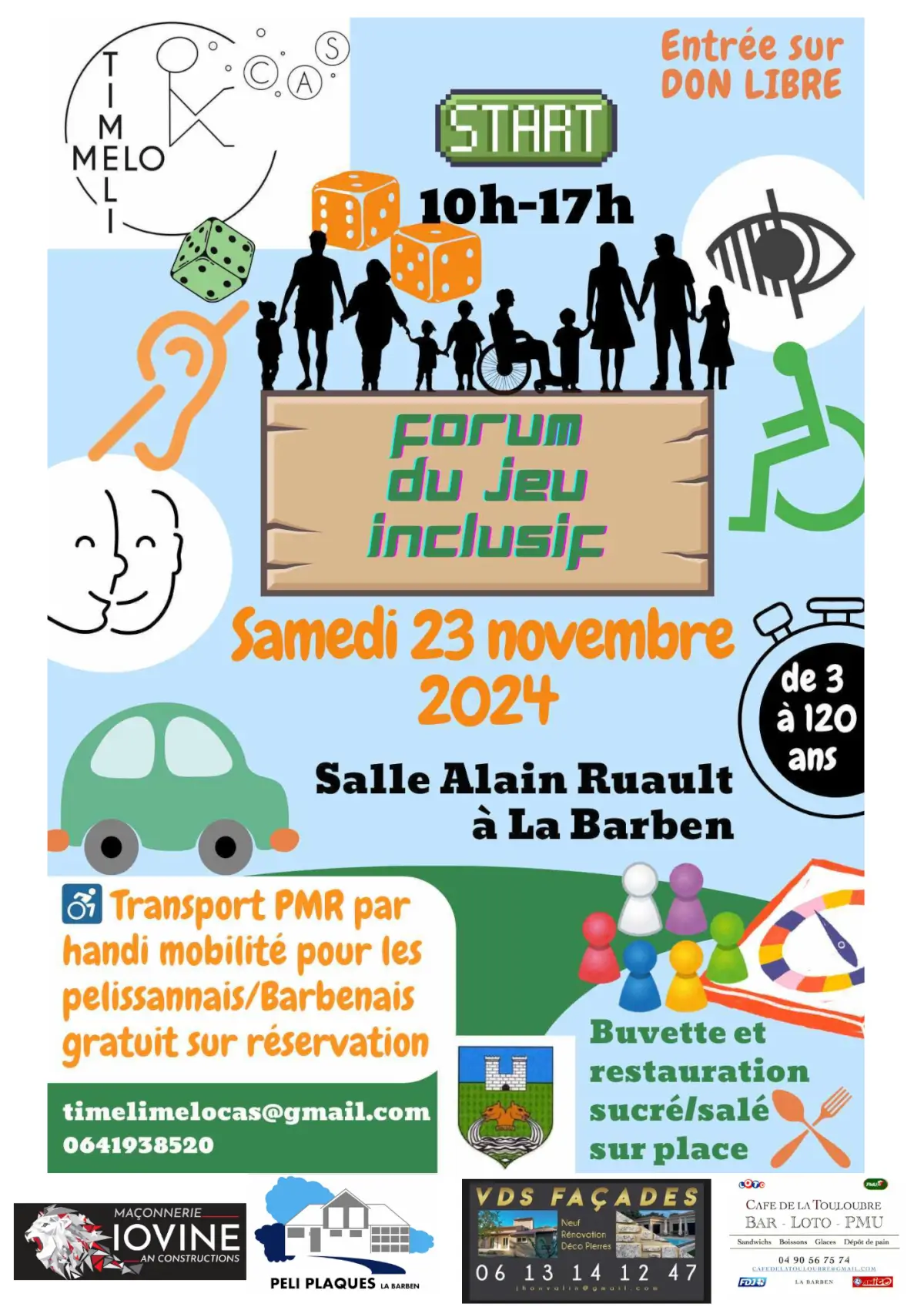 Official poster Forum du Jeu Inclusif 2024