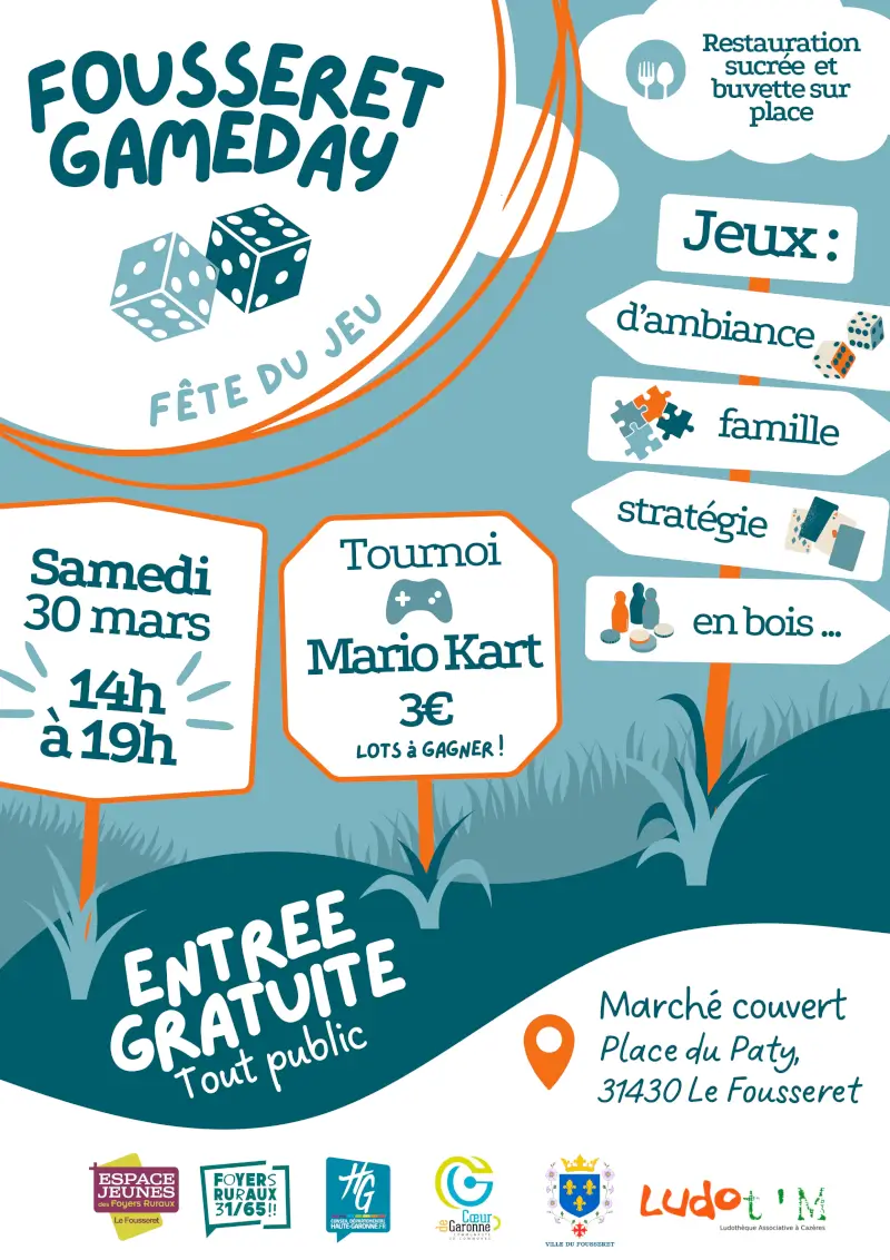 Affiche officielle Fousseret GameDay 2024