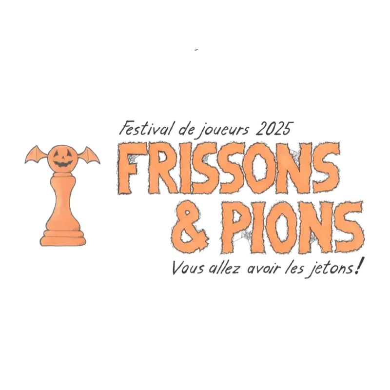 Logo Frissons & Pions 2025