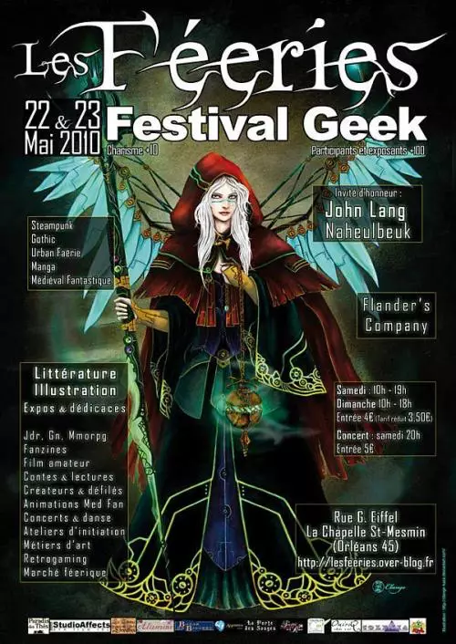 Affiche officielle Geek FaÃ«ries 2010