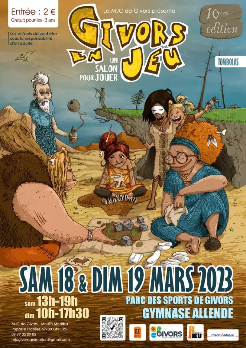 Affiche officielle Givors en jeu 2023