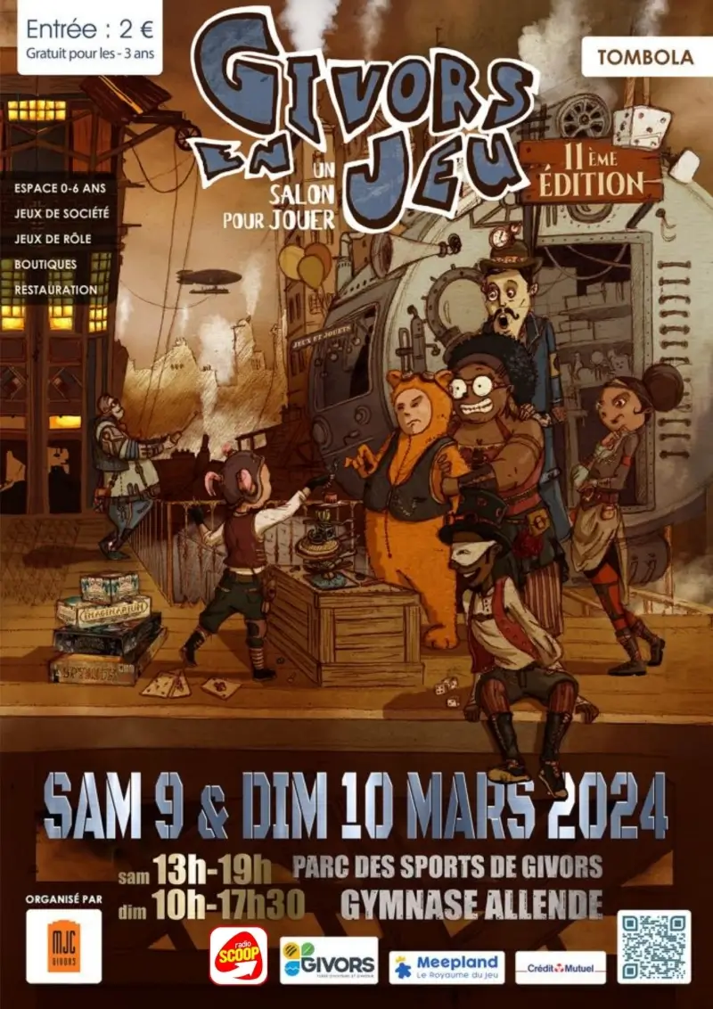 Affiche officielle Givors en jeu 2024