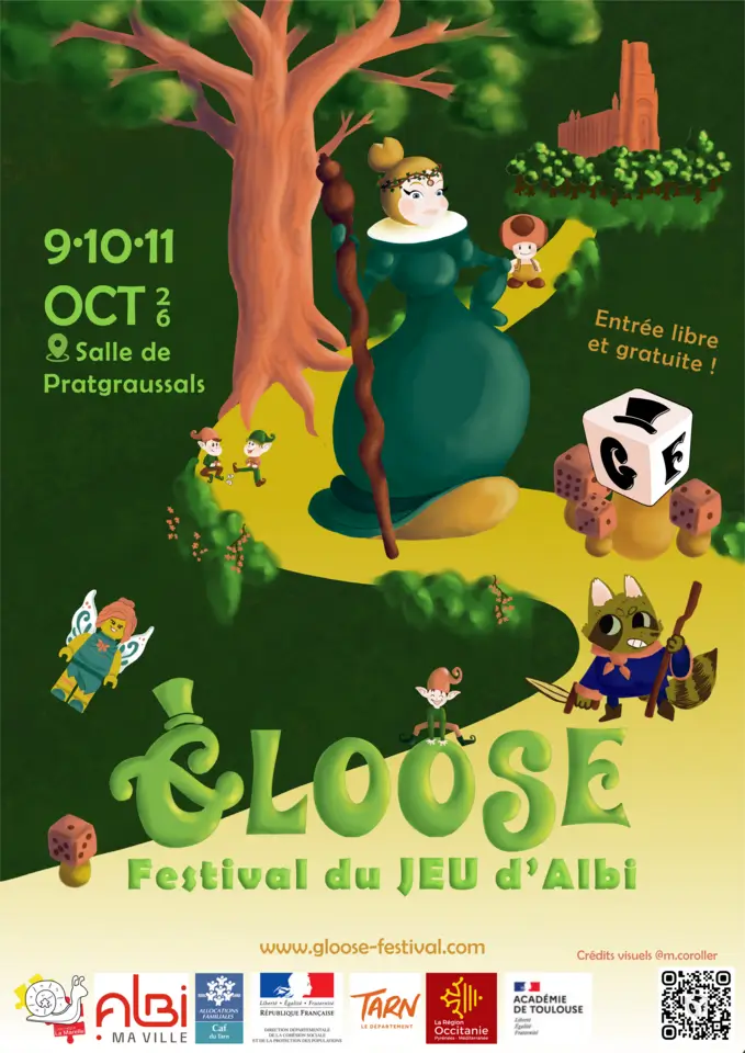 Affiche officielle Gloose festival 2026