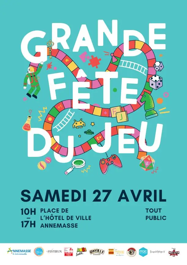 Affiche officielle Annemasse joue ! 2024