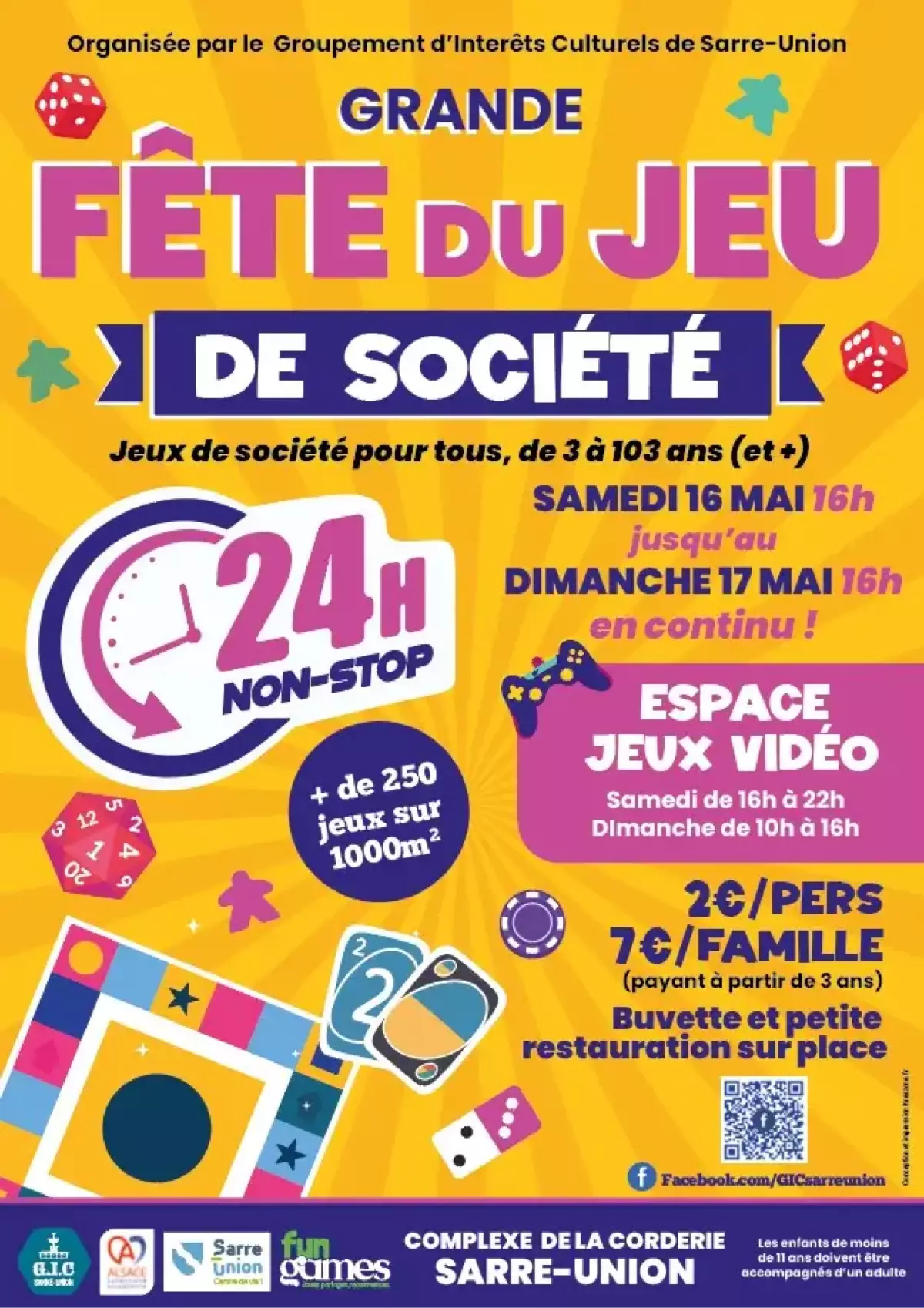 Affiche officielle Grande fête du jeu de société 2026