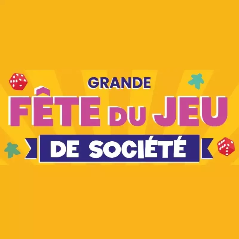 Logo Grande fête du jeu de société 2026