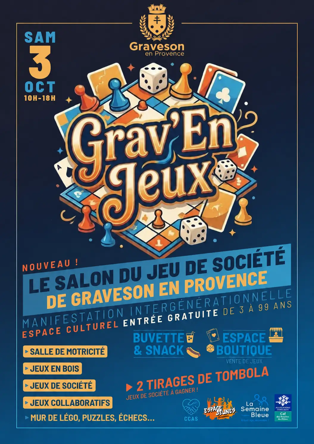 Affiche officielle Grav'en Jeux 2026