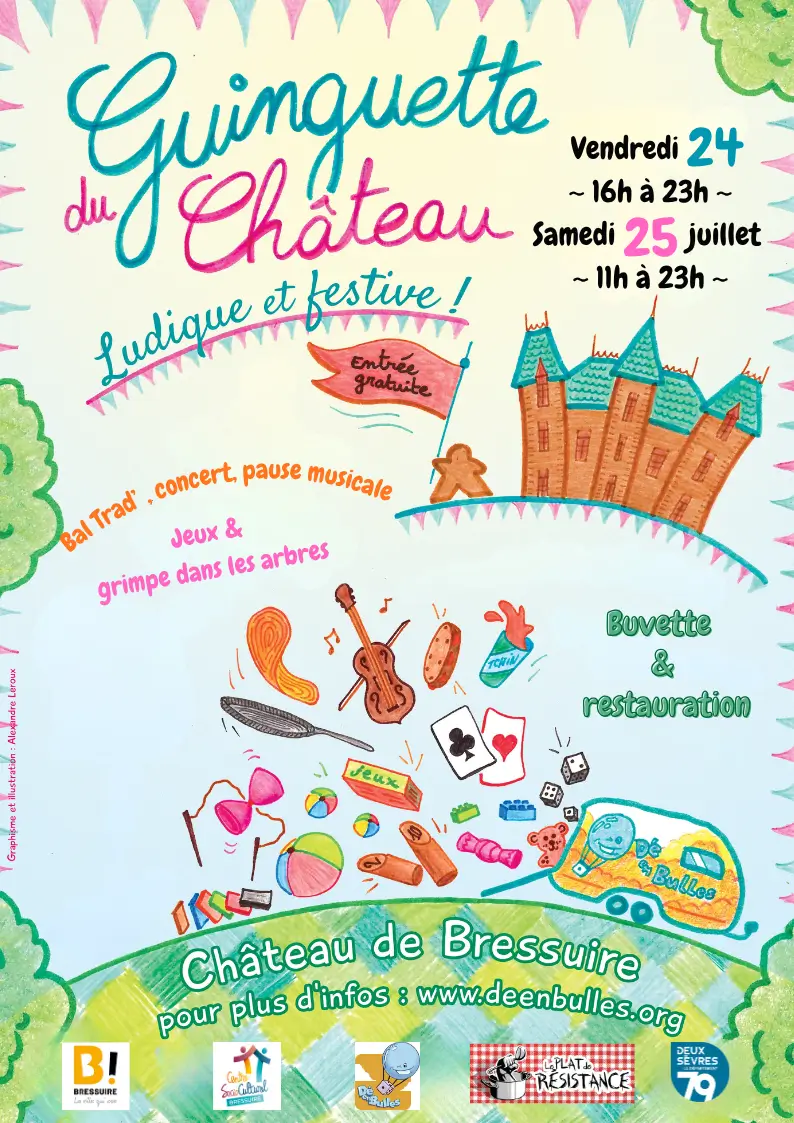 Affiche officielle La guinguette ludique 2026