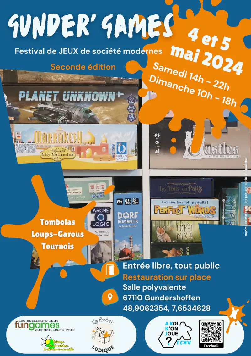 Affiche officielle Les Gunder'Games 2024