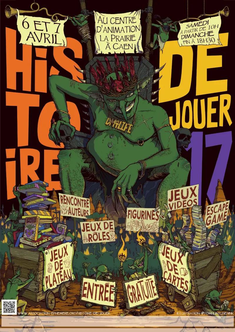 Official poster Histoire de jouer 2024