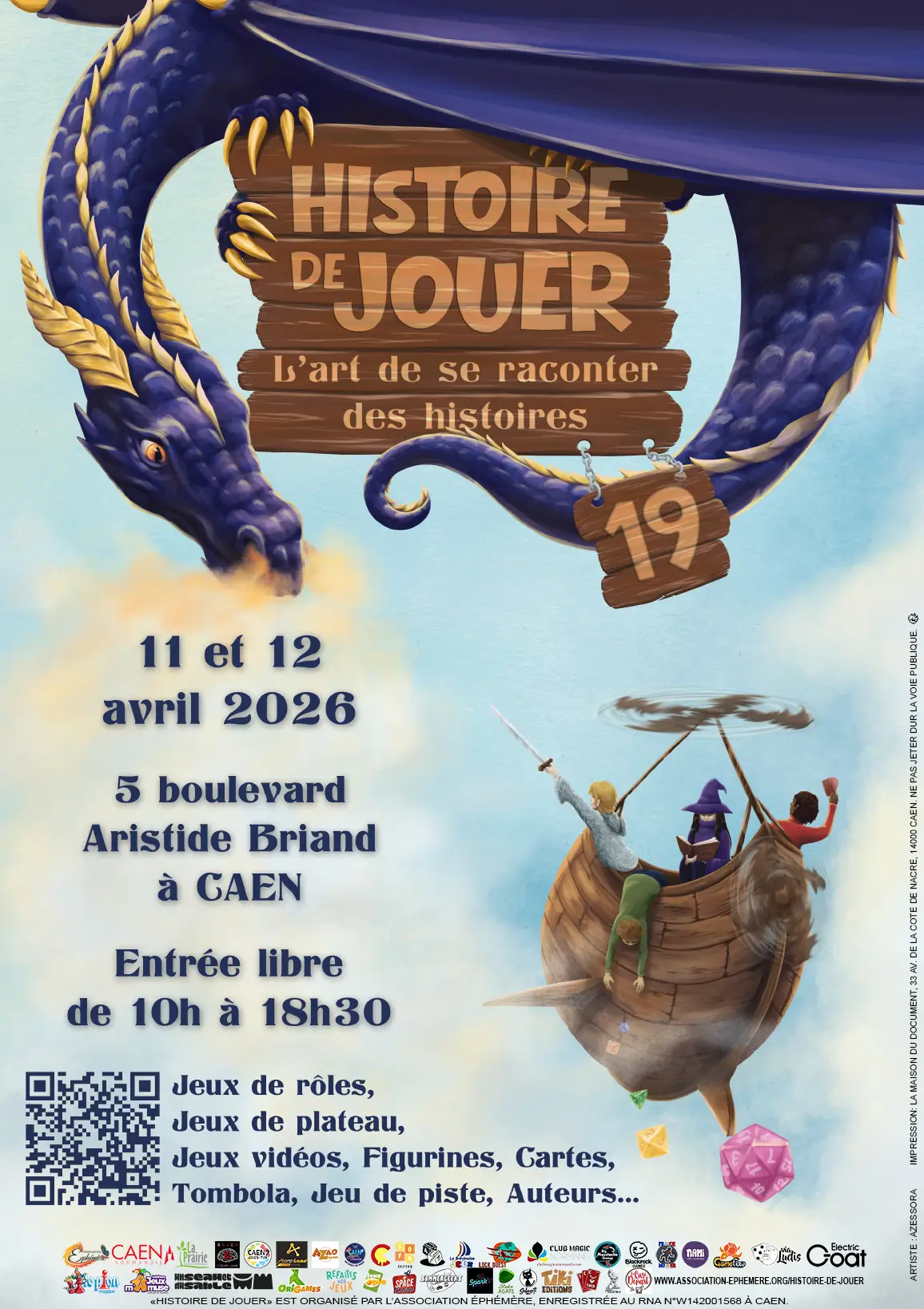 Affiche officielle Histoire de jouer 2026