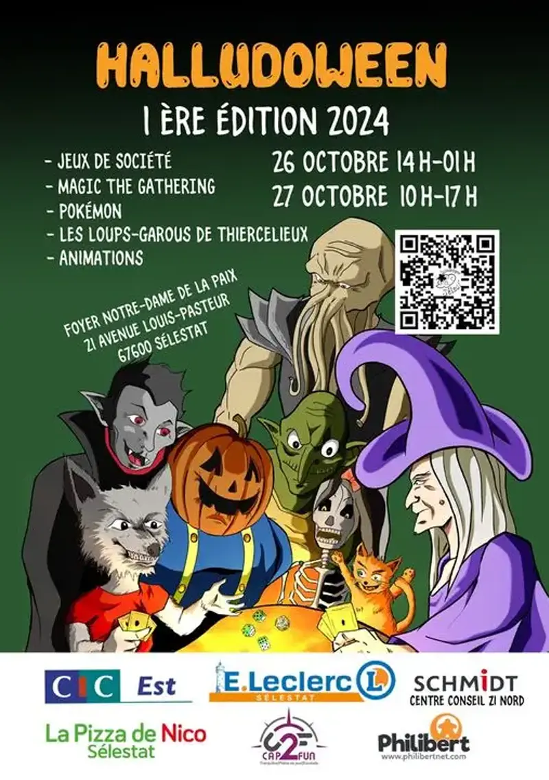 Affiche officielle Halludoween 2024