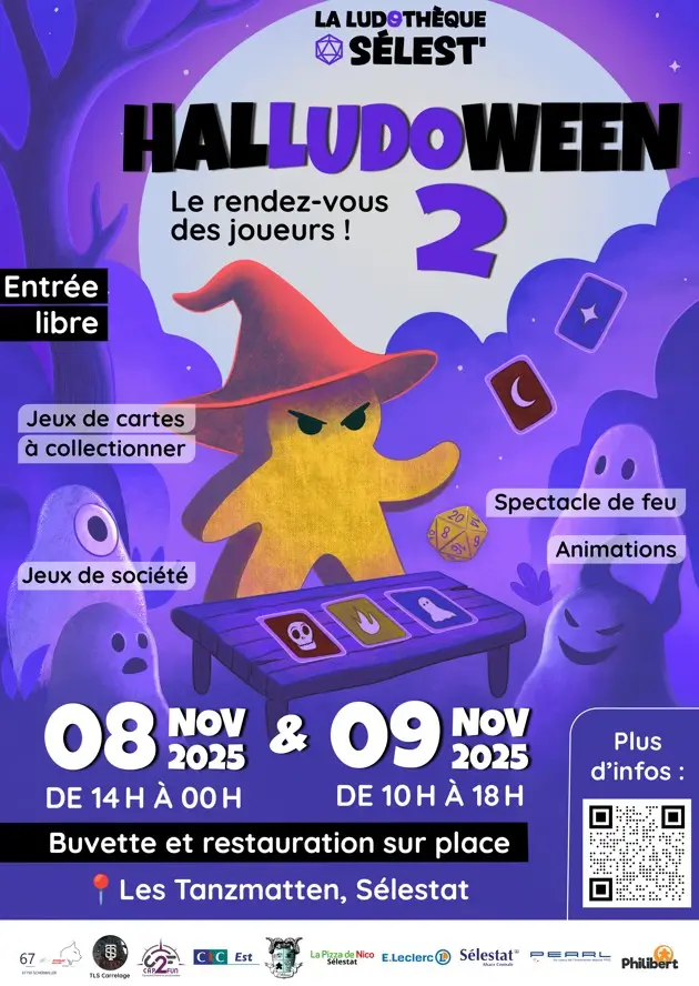 Affiche officielle Halludoween 2025