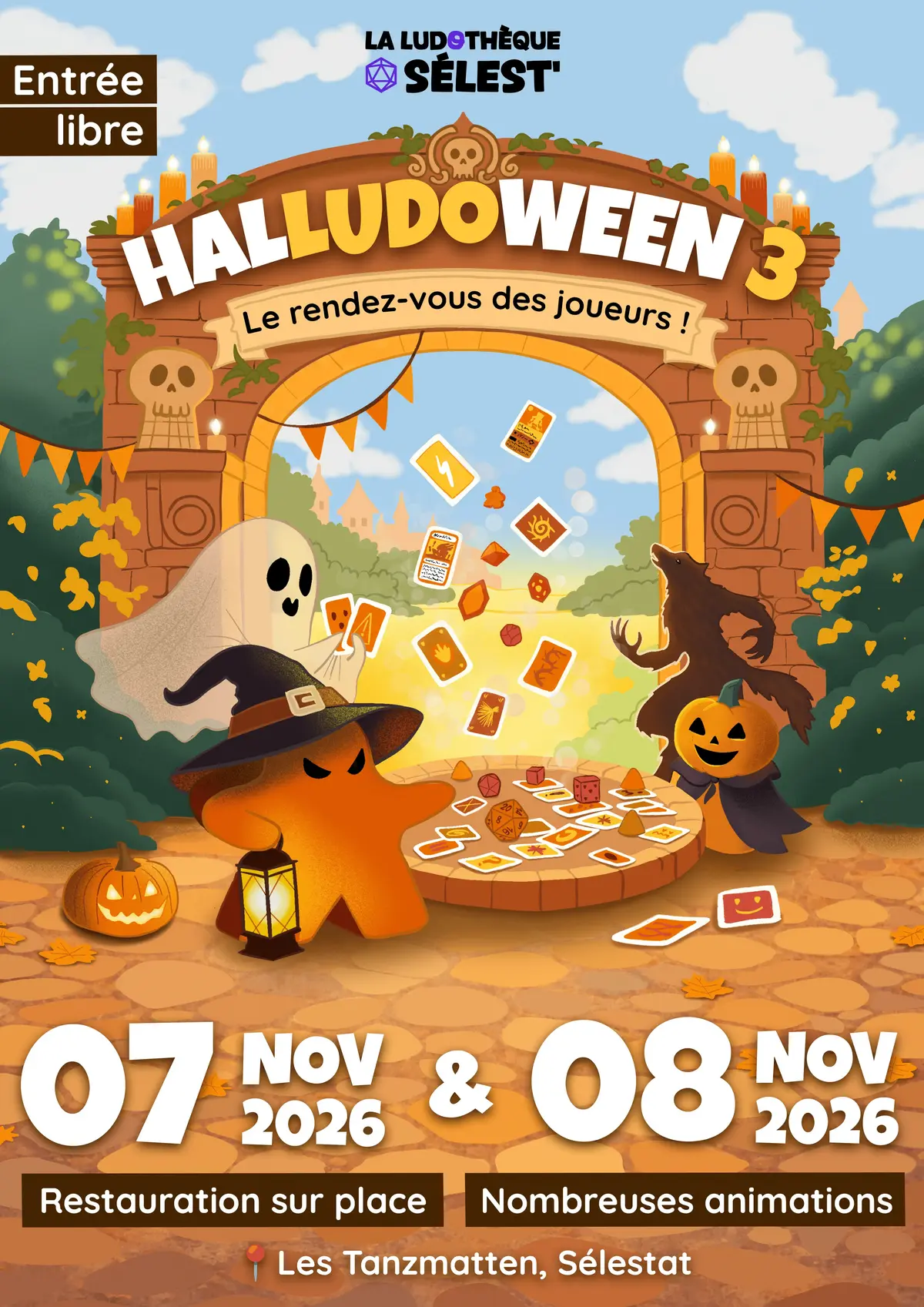 Affiche officielle Halludoween 2026