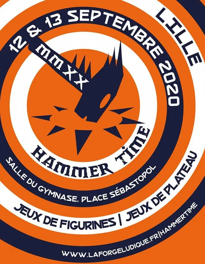 Affiche officielle Hammer Time 2020