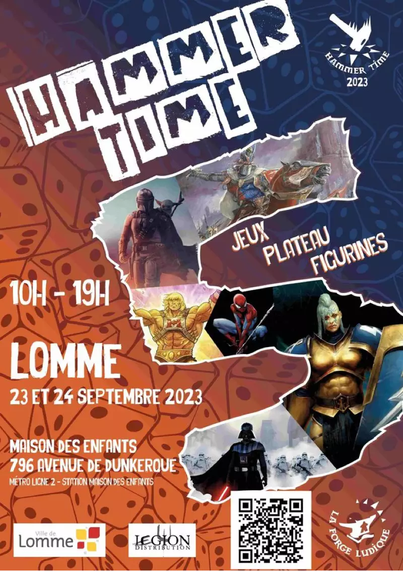 Affiche officielle Hammer Time 2023