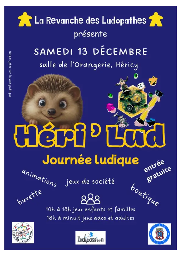 Affiche officielle Héri’Lud 2025